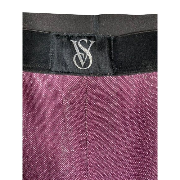 Victoria’s Secret Pink Shimmer Wide Leg Lounge Pajama Pants Women’s Sz L - Picture 2 of 14